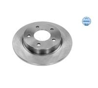 MEYLE 2x Disco Freno Posteriore Ø265 MM Pieno per Mazda 3 BK 1.6 1.4 Bl 2.0 MZR
