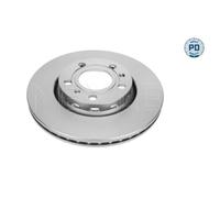 MEYLE 2x Disco Freno Posteriore Ø280 MM Ventilato per Audi A8 4E_3.0 Tdi