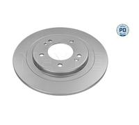 MEYLE 2X Disco Freno Posteriore Ø284 Mm Completo Per Hyundai I30 GD 1.4 1.6 CRDi