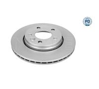 MEYLE 2x Disco Freno Posteriore Ø294 MM Ventilato per VW Transporter VI Box Sga