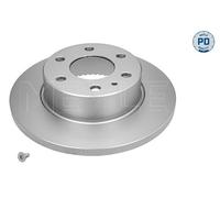 MEYLE 2X Disco Freno Posteriore Ø296 Mm Pieno Per Iveco Daily IV