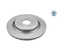 MEYLE 2x Disco Freno Posteriore Ø302 MM Ventilato per Volvo V60 155 157 2.0 T4