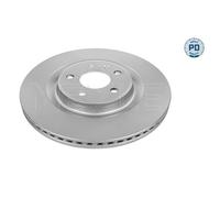 MEYLE 2x Disco Freno Posteriore Ø330 MM Ventilato per Audi A4 Avant 8K5 B8 2.0
