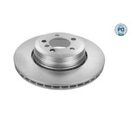 MEYLE 2x Disco Freno Posteriore Ø345 MM Ventilato per BMW 7er E65 E66 E67 730 Ld