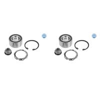 MEYLE 2X Mozzo Ruota Kit Cuscinetti Anteriore Per Dacia Logan MCV Renault KS LS