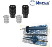 Meyle - BMW 3 E46 Ammortizzatori X2 + Polvere Kit Protezione Stop Paracolpo Ant.