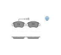 MEYLE 025 240 7218 Pastiglie freno Anteriore per