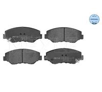 MEYLE Kit pastiglie freni Anteriore con segnalatore acustico usura 025 238 6817