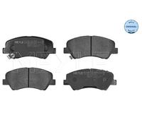 MEYLE Kit pastiglie freni Anteriore con segnalatore acustico usura 025 253 4818