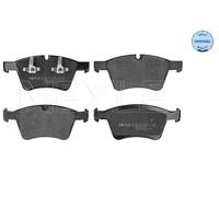 MEYLE Kit pastiglie freni Anteriore predisposto per visualizzazione avviso usura 025 241 5120