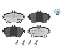 MEYLE Kit pastiglie freni Anteriore predisposto per visualizzazione avviso usura 025 253 2619/PD