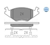 MEYLE 025 208 8719 Pastiglie freno Anteriore per