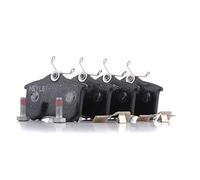 MEYLE Kit pastiglie freni Posteriore non predisposto per visualizzazione avviso usura con accessori 025 209 6117/PD
