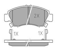 Pastiglie freno Assale anteriore 025 216 9715/PD MEYLE per HONDA CIVIC V Coupé