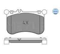 Meyle Original Quality 025 252 1917 - Set di pastiglie freno a disco