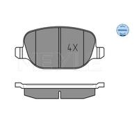 MEYLE Pastiglie Freni Posteriori per Alfa Romeo 159 VW Passat Ragno Lancia Delta