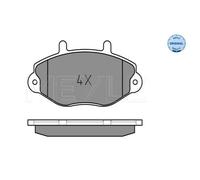 MEYLE Pastiglie Freno Bremsbelegsatz Anteriore per Ford Transit