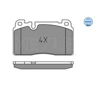 MEYLE Pastiglie Freno Bremsbelegsatz Frontale per Audi A6 Avant Q5