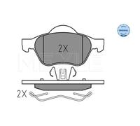 MEYLE Pastiglie Freno Bremsbelegsatz Frontale per Renault Laguna II Megane