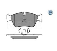 MEYLE Pastiglie Freno Bremsbelegsatz Frontale Sistema ATE - Teves per BMW 1er