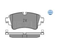 MEYLE Pastiglie Freno Bremsbelegsatz Posteriore per Audi A4 Avant Q7 VW