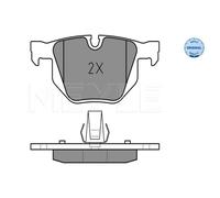 MEYLE Pastiglie Freno Bremsbelegsatz Posteriore per BMW 5er Parabrezza Touring