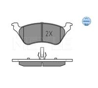 MEYLE Pastiglie Freno Bremsbelegsatz Posteriore per Chrysler Voyager IV Dodge