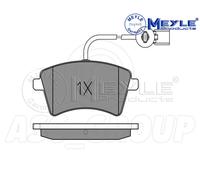 Meyle Set Pastiglia Freno, Asse Anteriore 025 252 9118
