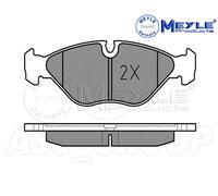 Meyle Set Pastiglia Freno, Asse Anteriore Con Anti-squeak Piastra 025 211 5419