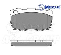 Meyle Set Pastiglia Freno, Asse Anteriore Con Anti-squeak Piastra 025 215 1918