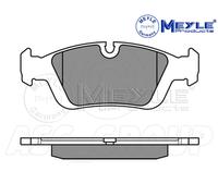 Meyle Set Pastiglia Freno, Asse Anteriore Con Anti-squeak Piastra 025 216 4317