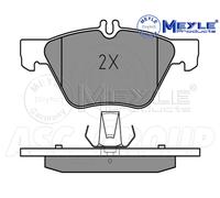 Meyle Set Pastiglia Freno, Asse Anteriore Con Anti-squeak Piastra 025 216 7020