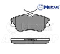 Meyle Set Pastiglia Freno, Asse Anteriore Con Anti-squeak Piastra 025 218 8818