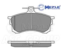Meyle Set Pastiglia Freno, Asse Anteriore Con Anti-squeak Piastra 025 230 8015