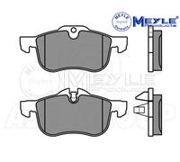 Meyle Set Pastiglia Freno, Asse Anteriore Con Anti-squeak Piastra 025 231 1218