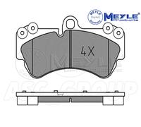 Meyle Set Pastiglia Freno, Asse Anteriore Con Anti-squeak Piastra 025 236 9217