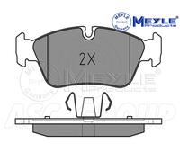 Meyle Set Pastiglia Freno, Asse Anteriore Con Anti-squeak Piastra 025 239 3517