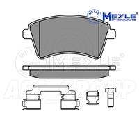 Meyle Set Pastiglia Freno, Asse Anteriore Con Anti-squeak Piastra 025 246 9317