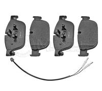 Meyle Set Pastiglia Freno, Asse Anteriore Con Anti-squeak Piastra 025 250 6917