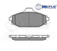 Meyle Set Pastiglia Freno,Asse Anteriore Con Anti-squeak Piatto 025 235 1816 / W