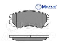 Meyle Set Pastiglia Freno,Asse Anteriore Con Anti-squeak Piatto 025 238 9116 / W