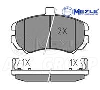 Meyle Set Pastiglia Freno,Asse Anteriore Con Anti-squeak Piatto 025 243 6917 / W