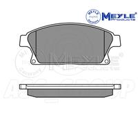 Meyle Set Pastiglia Freno,Asse Anteriore Con Anti-squeak Piatto 025 250 3418 / W