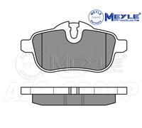 Meyle Set Pastiglia Freno, Posteriore Asse Con Anti-squeak Piastra 025 245 5918