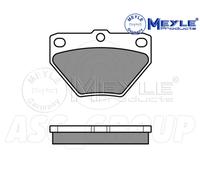 Meyle Set Pastiglia Freno,Posteriore Asse Con Anti-squeak Targa 025 235 2114 / W