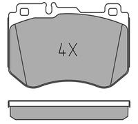 MEYLE 025 259 9719 Pastiglie freno Anteriore per