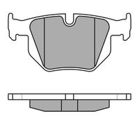 MEYLE Kit pastiglie freno, Freno a disco per BMW 025 212 8217/PD