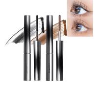 Meylora Iron Wand Mascara, Blauza Iron Wand Mascara, 2024 Upgraded Waterproof 3D Curling Eyelash Iron Mascara, Iron Metal Wand Mascara, Waterproof, And Smudge-Free (2pcs-Mix)