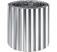 Meyoppm Bordo ondulato da giardino, 30,5 cm x 50,8 m, in metallo, per giardini, robuste strisce lunghe, in metallo, per giardini, prati, bordi e aiuole