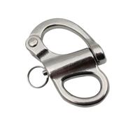 MEYTXOA Gancio per Barca Stainless Steel Quick Release Snap Hook